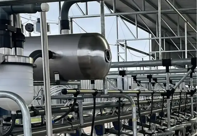 Instalación Rodeg en un tambo